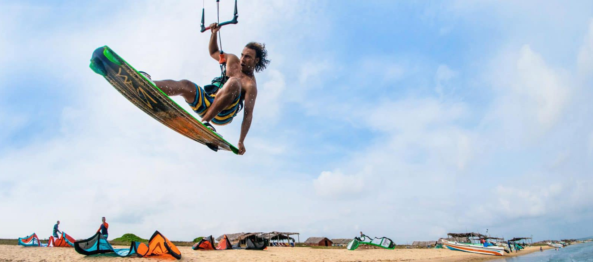 Kitesurfing in Sri Lanka