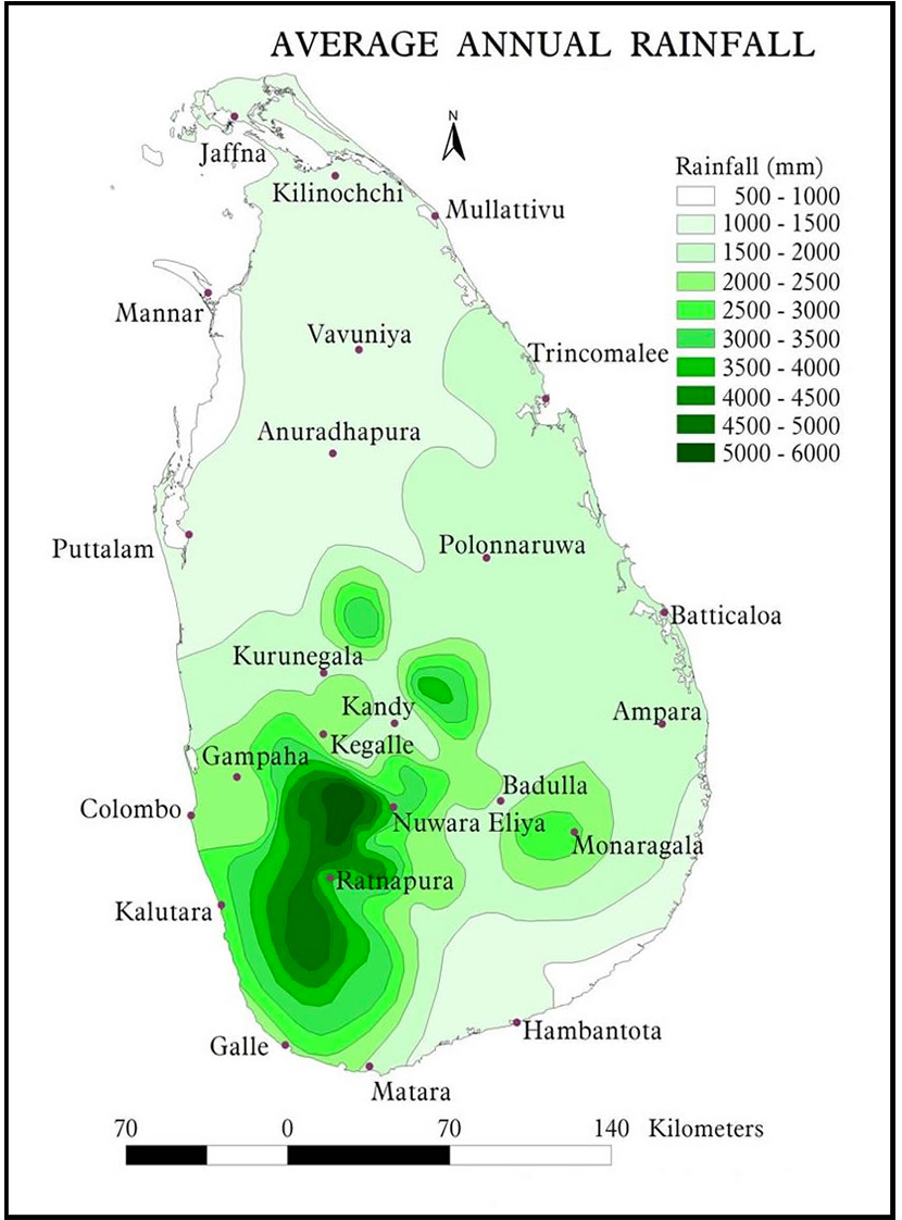 Weather in Sri Lanka